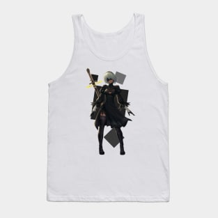 2B skirt Tank Top